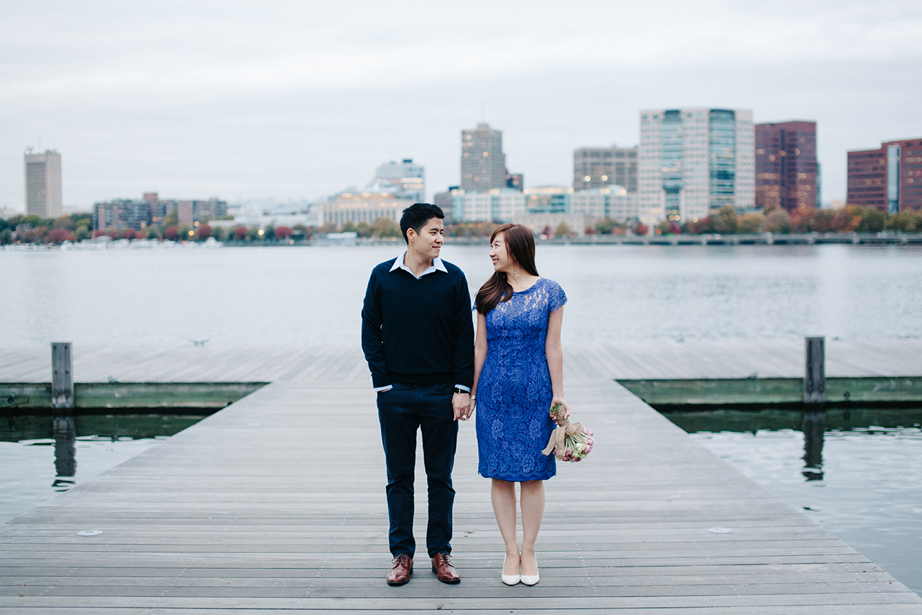 Boston Esplanade engagement