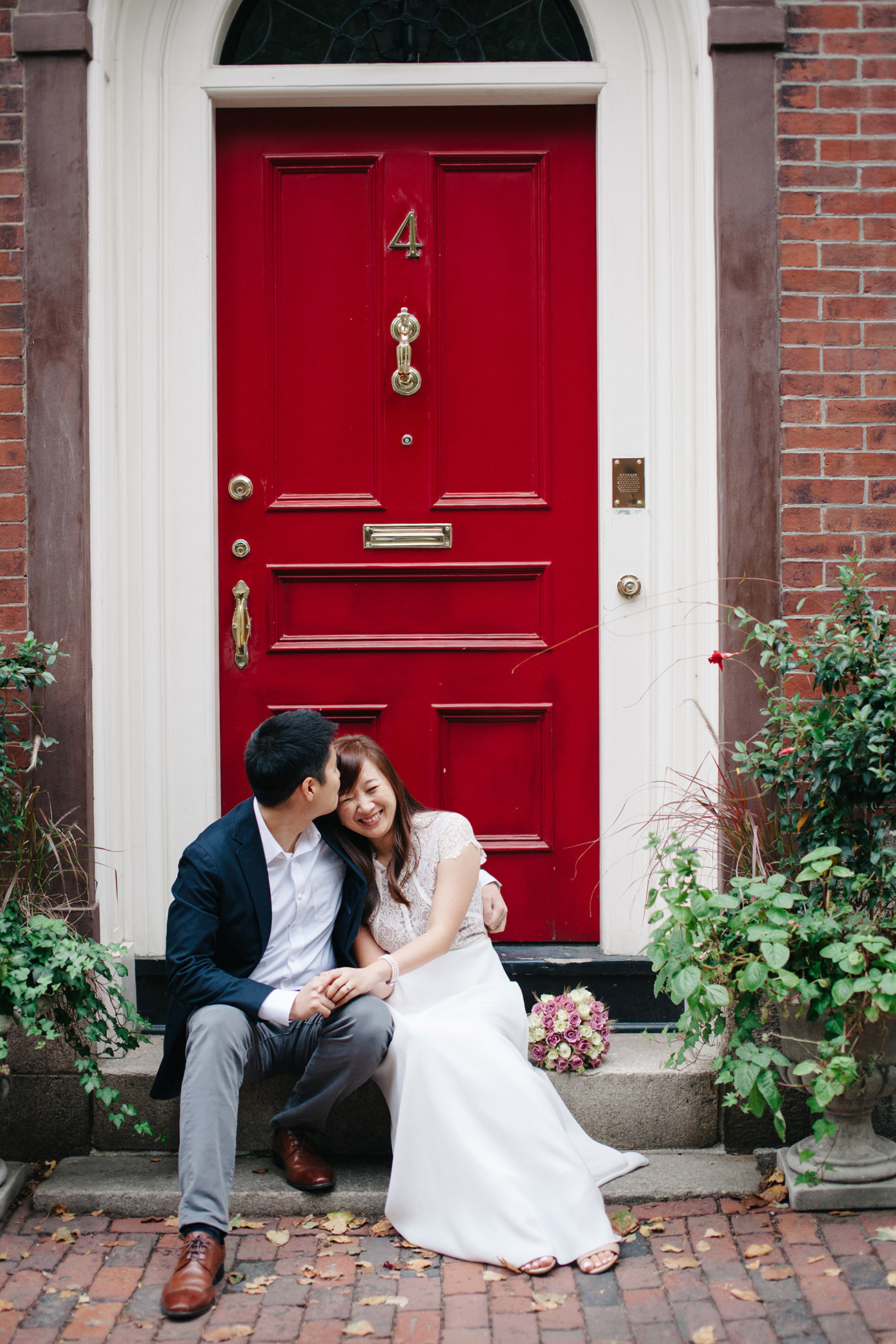 Beacon Hill engagement photos